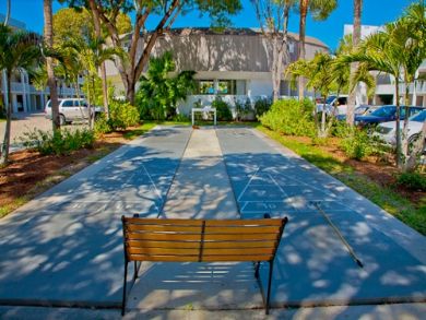 Shuffleboard courts